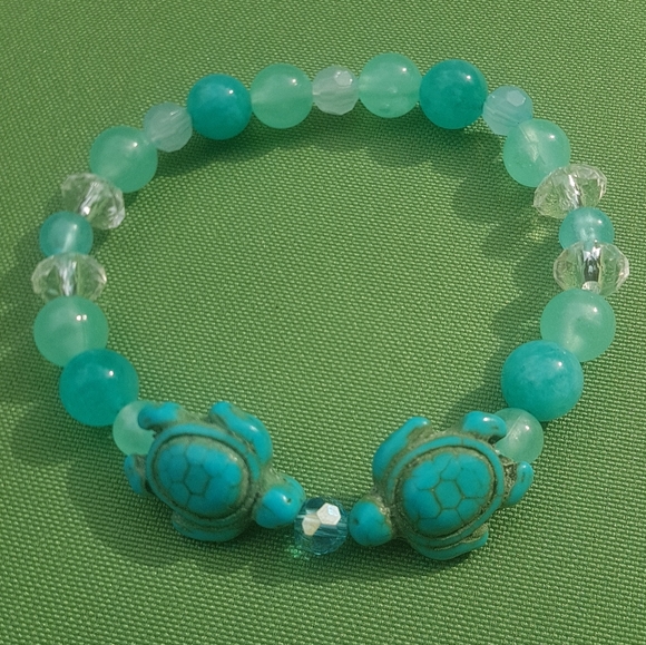 ππ’ Turtle Love Larimar Bracelet - Picture 5 of 5